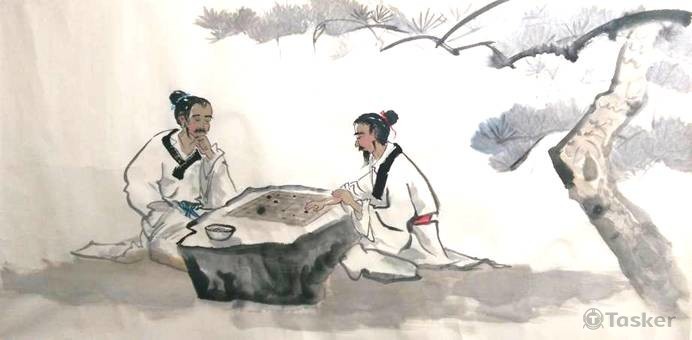 臨摹大師水墨作品