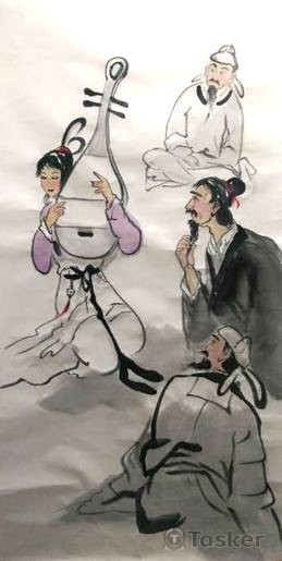 臨摹大師水墨作品