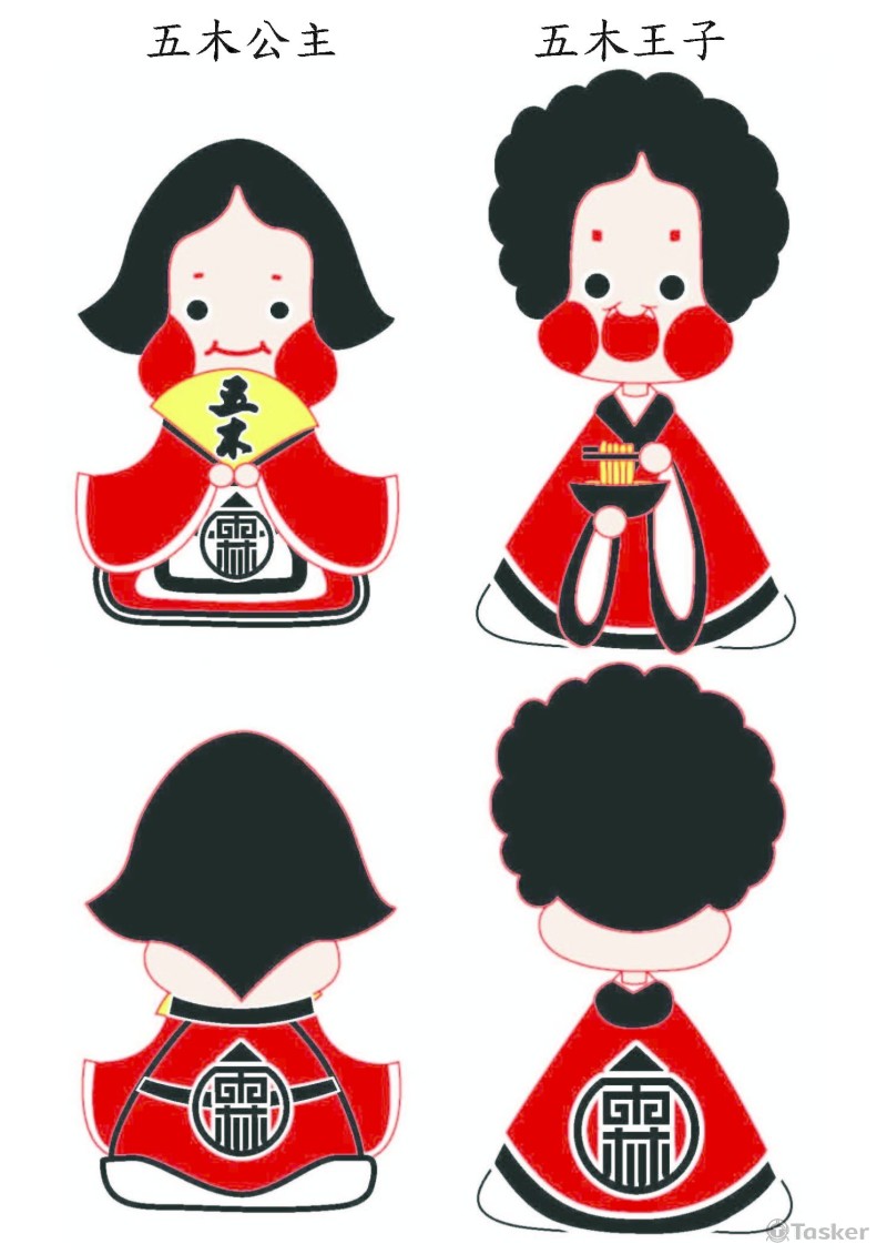 五木拉麵公仔設計