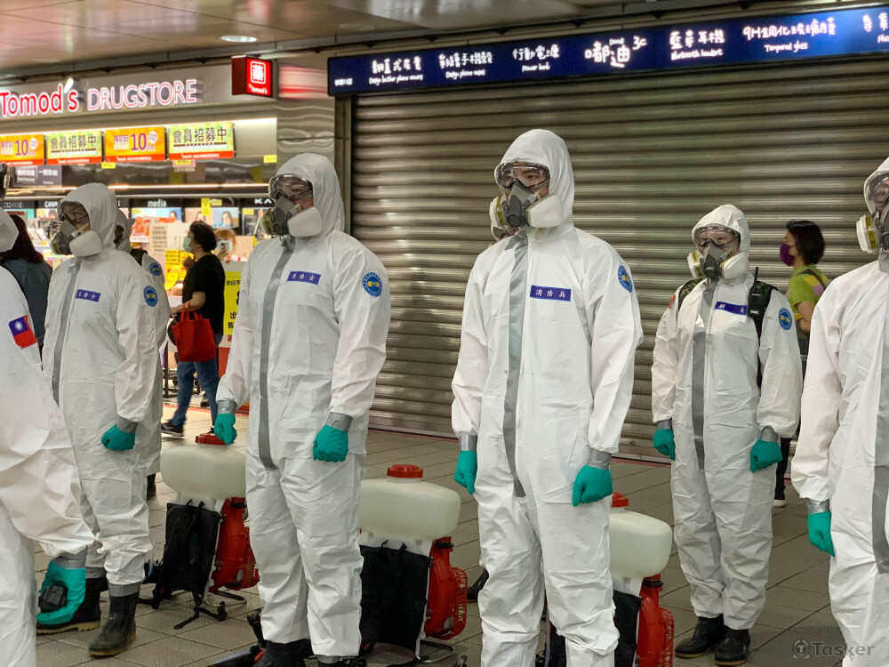 COVID-19北捷清消