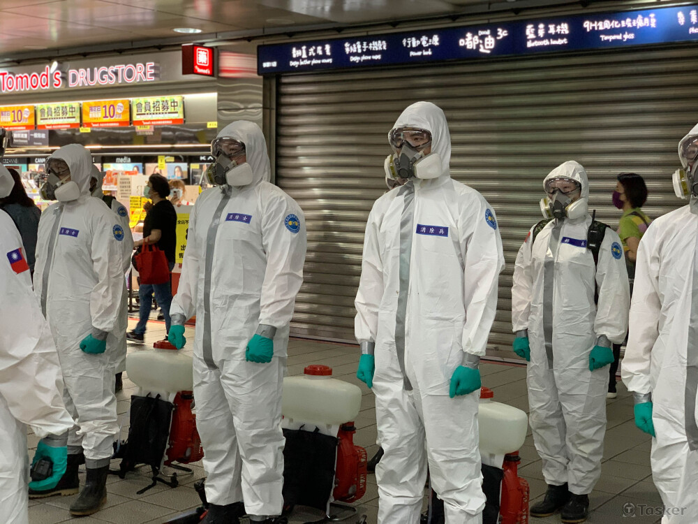 COVID-19北捷清消