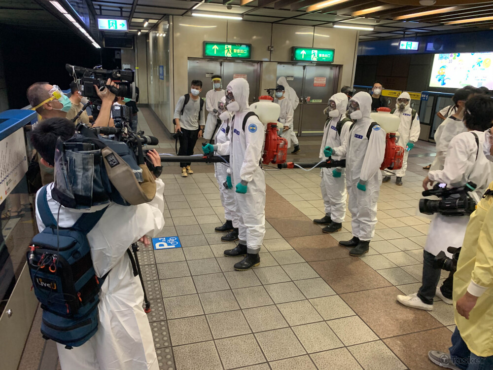 COVID-19北捷清消