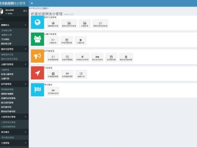 後台管理系統RWD