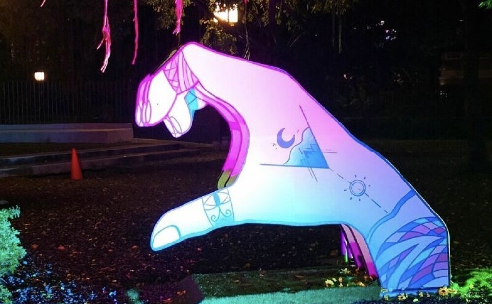 北投女巫魔法節裝置藝術 有你有愛