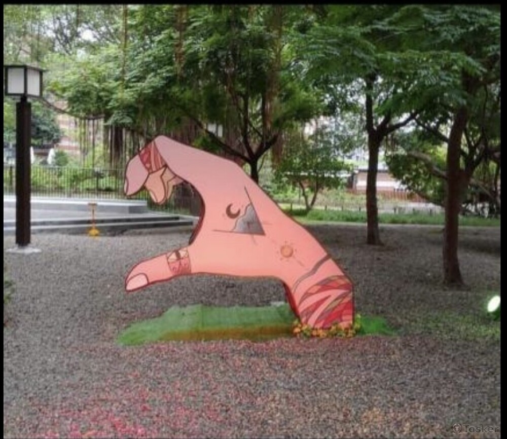 北投女巫魔法節裝置藝術 有你有愛