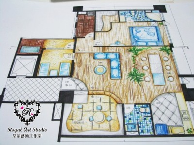 室內設計-平面及立面