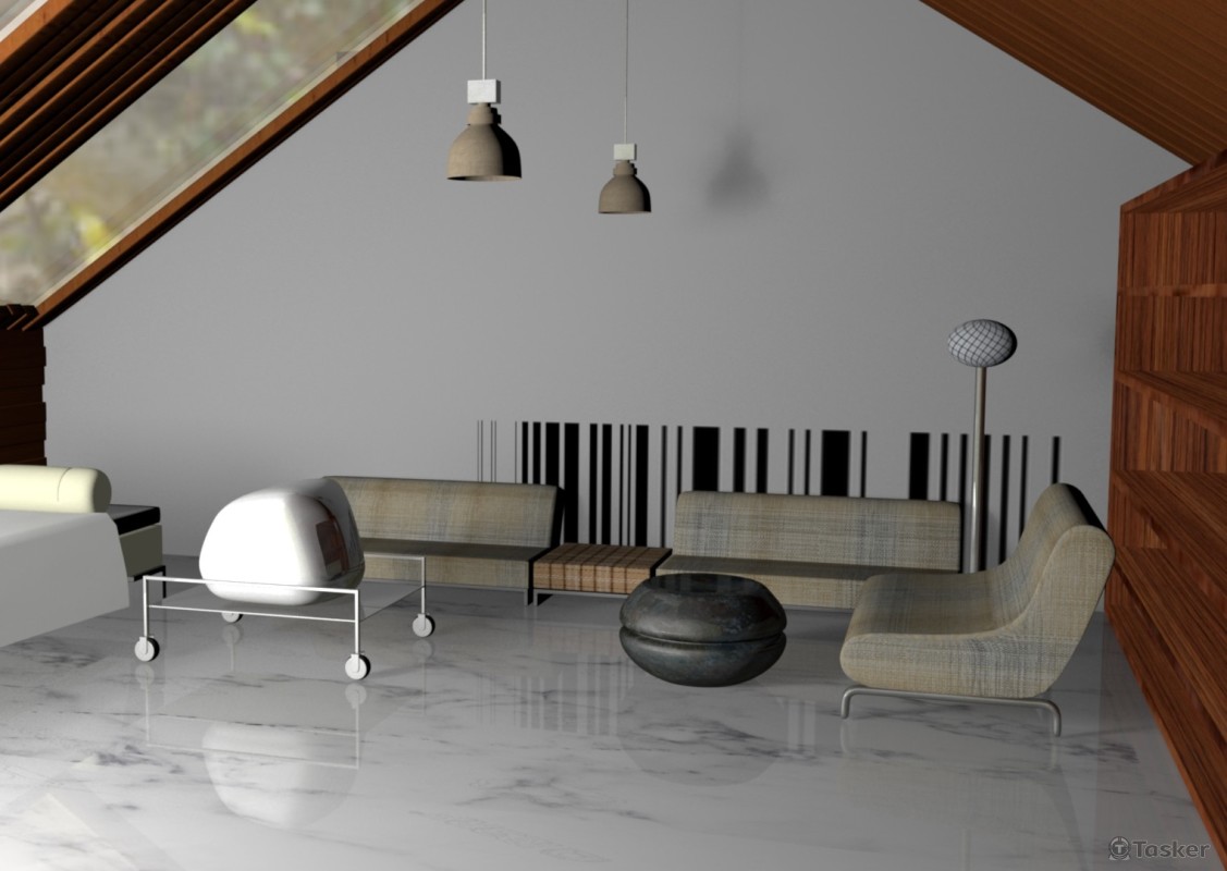 閣樓(環境與貼圖載自網路，其餘原創)