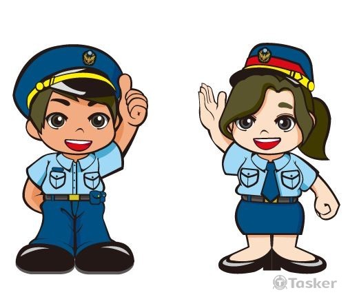 警察公仔設計