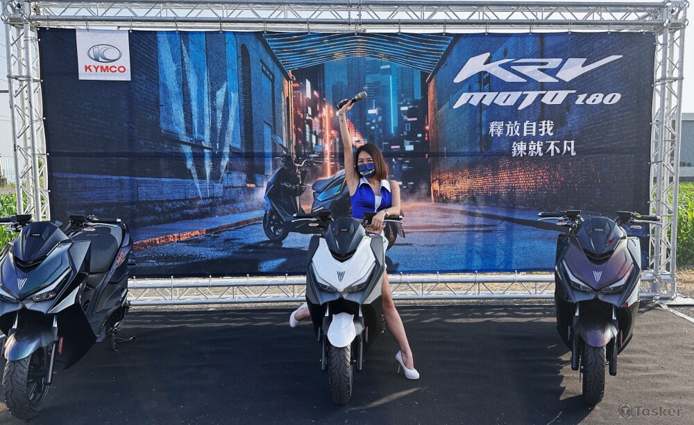 2022 KYMCO KRV MOTO180 台南安定賽車場試乘體驗會 活動主持