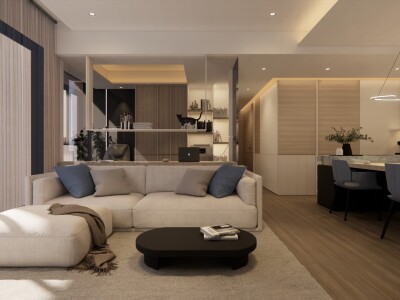 現代北歐風貓屋