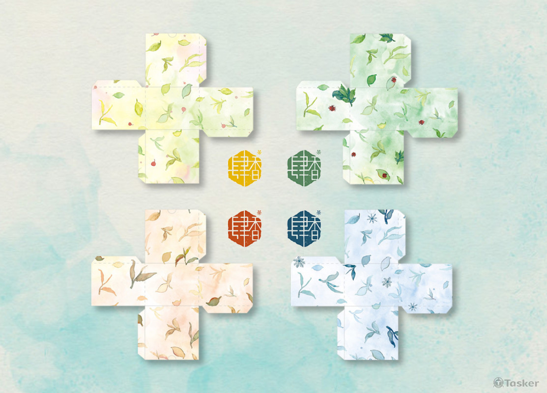 肆香茶包包裝設計