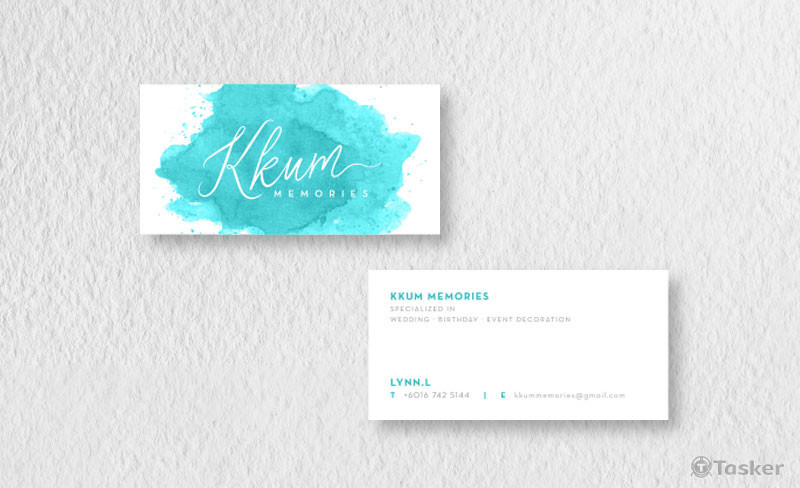 Kkum Memories-名片設計（客戶案子）