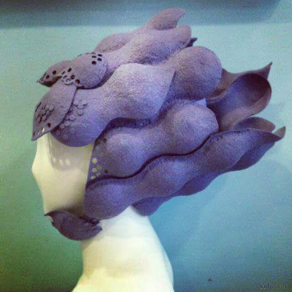 異材質頭飾製作