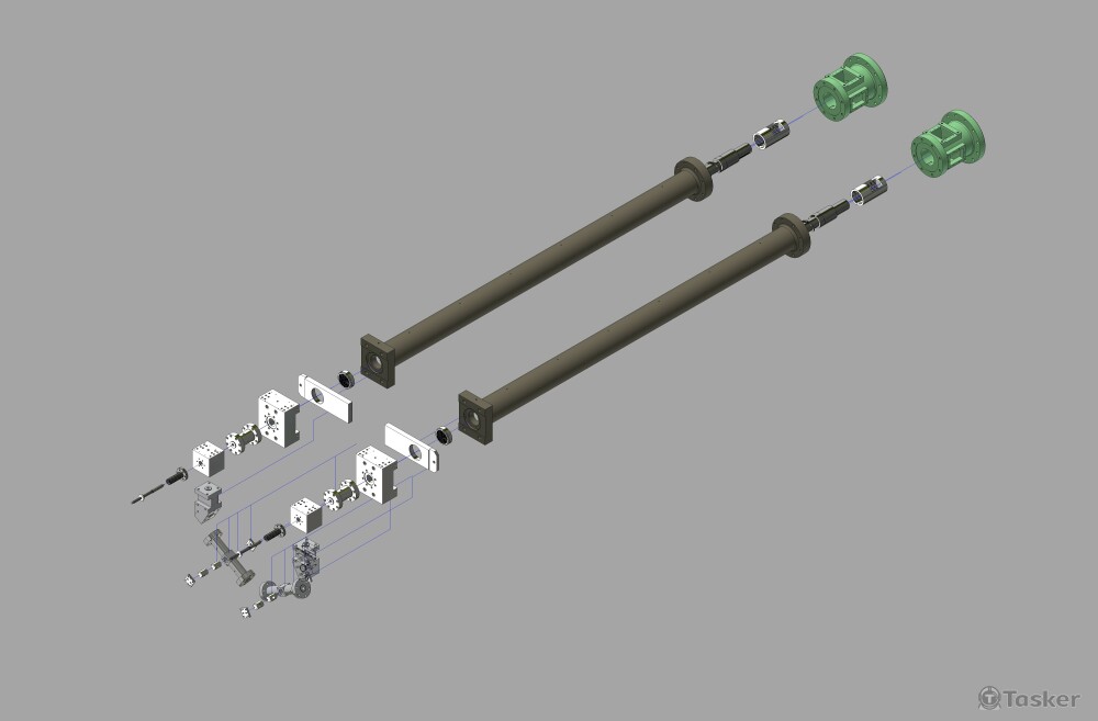 立體爆炸組裝圖