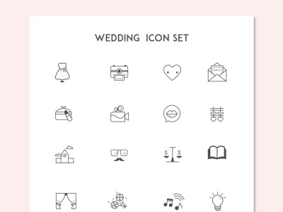 Wedding Icons