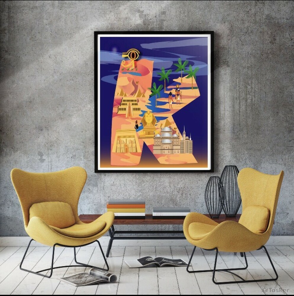 海報設計-埃及王國