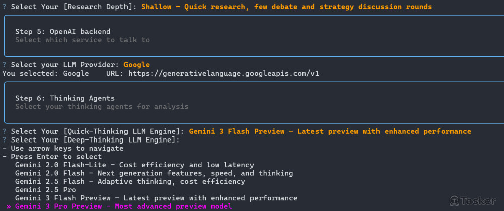 支援Gemini 3系列模型