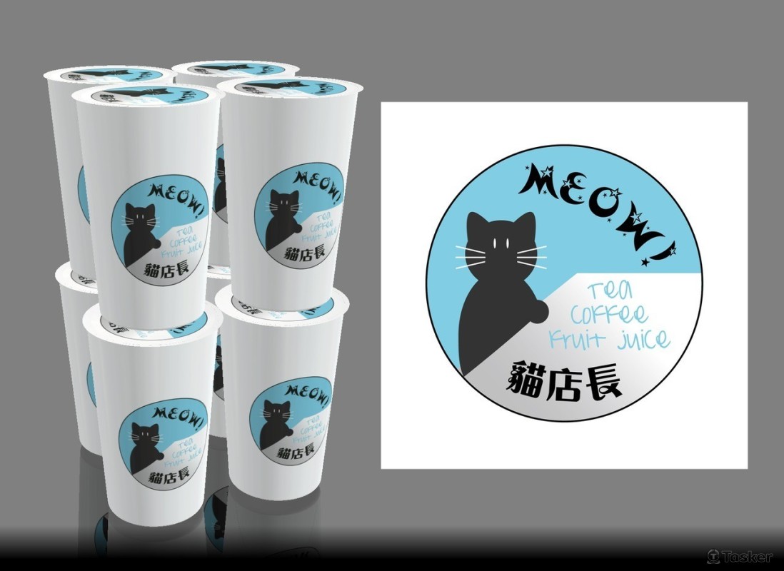 飲料店logo設計(競標作品)