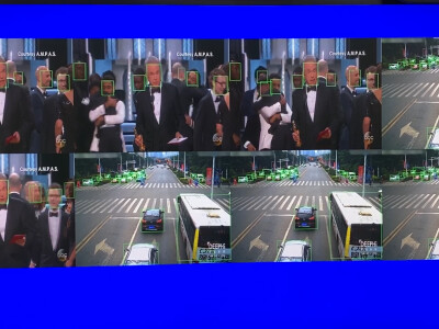 多路CAM物件辨識系統