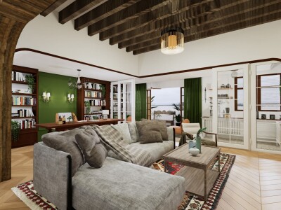 美式鄉村風格住宅