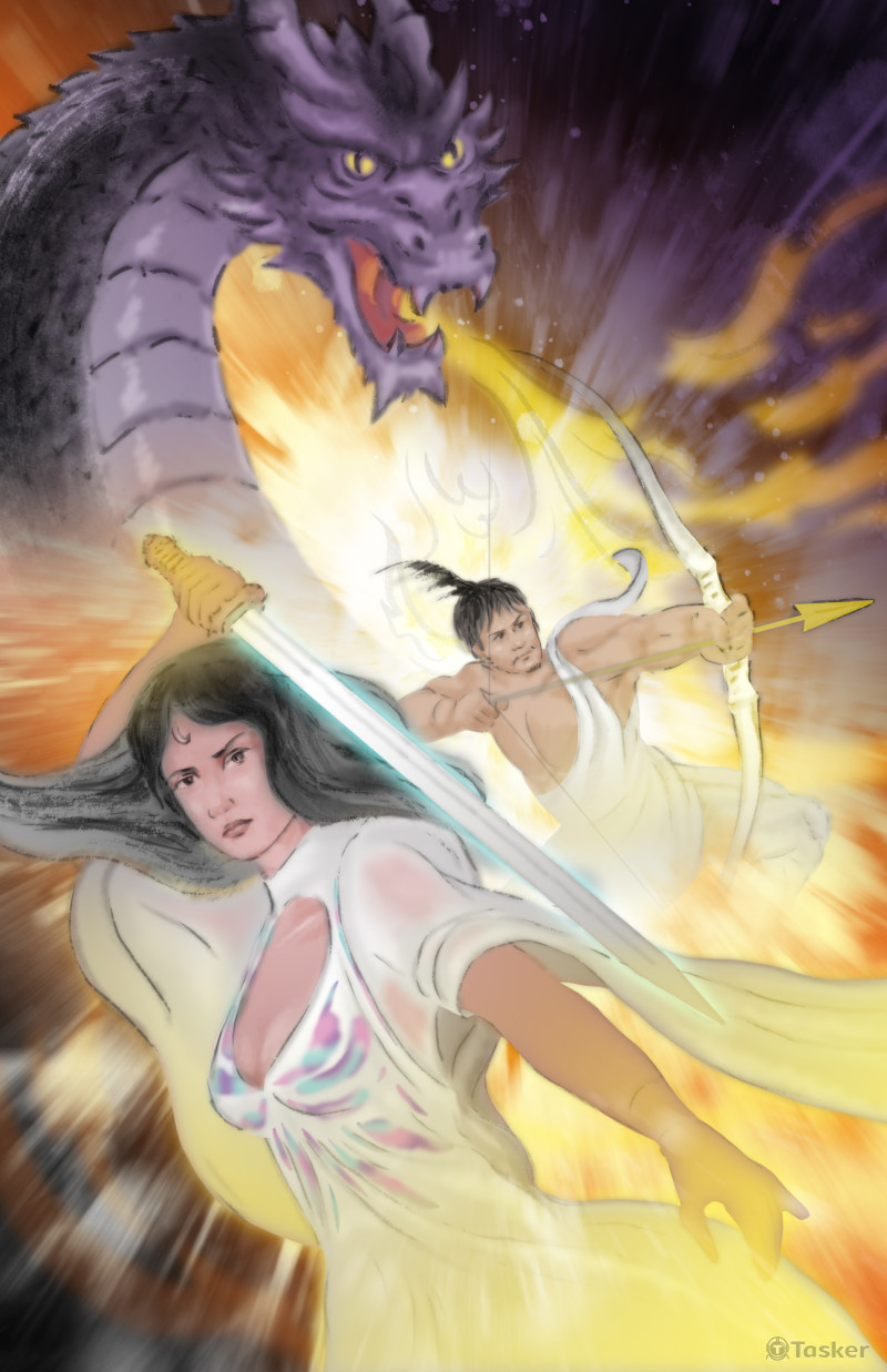 水墨漫畫(封面)