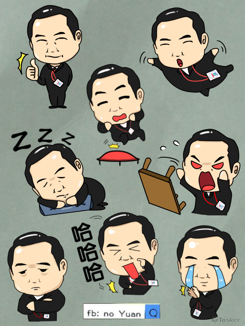 幫學校校長做的貼圖