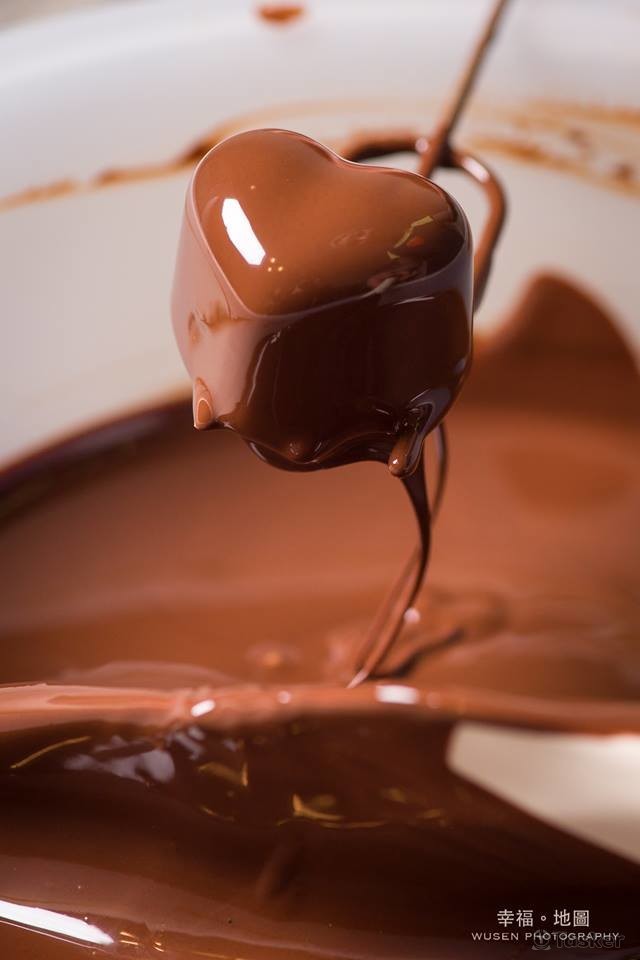 巧克力 注意燈具控溫 甜點美食商業攝影
