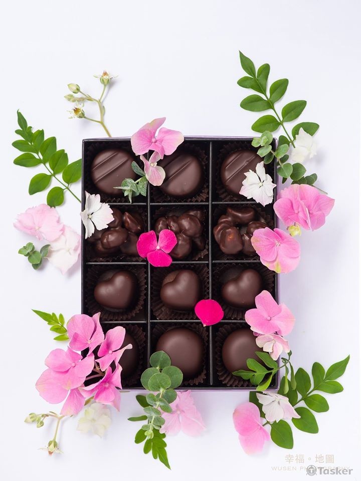 巧克力 注意燈具控溫 甜點美食商業攝影