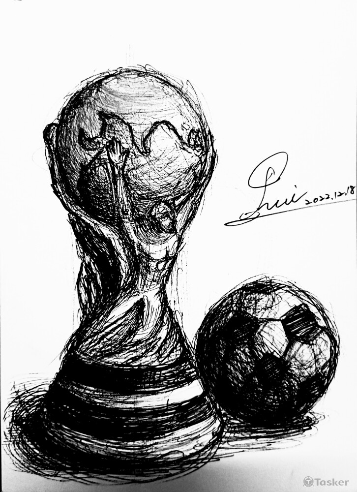 簽字筆/大力神杯/足球