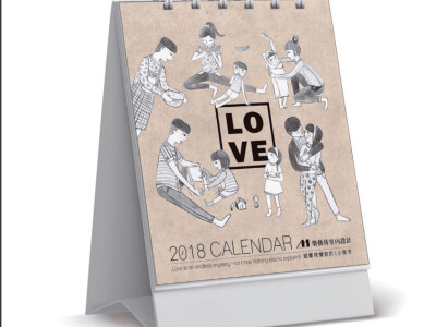 文創桌曆✦手繪插畫