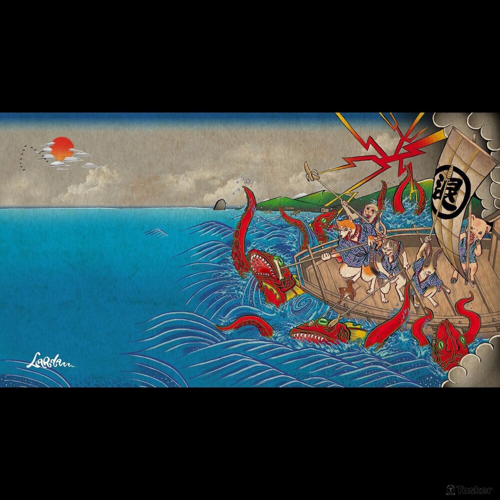 動物戲畫-病怪退治