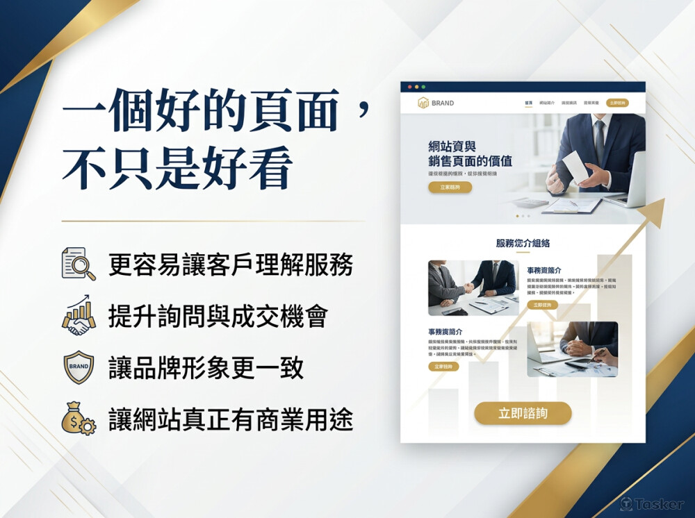 讓服務被看懂，詢問自然來。