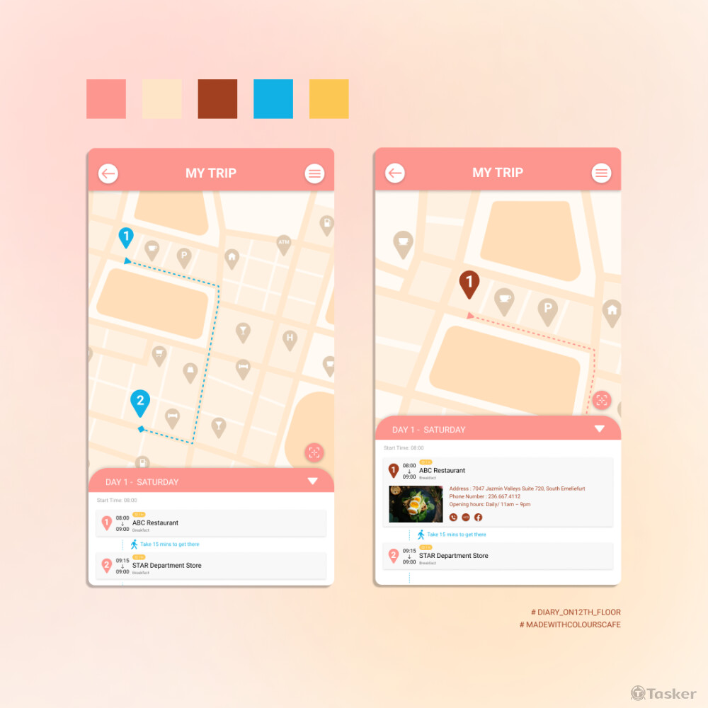 UIUX - Map APP
