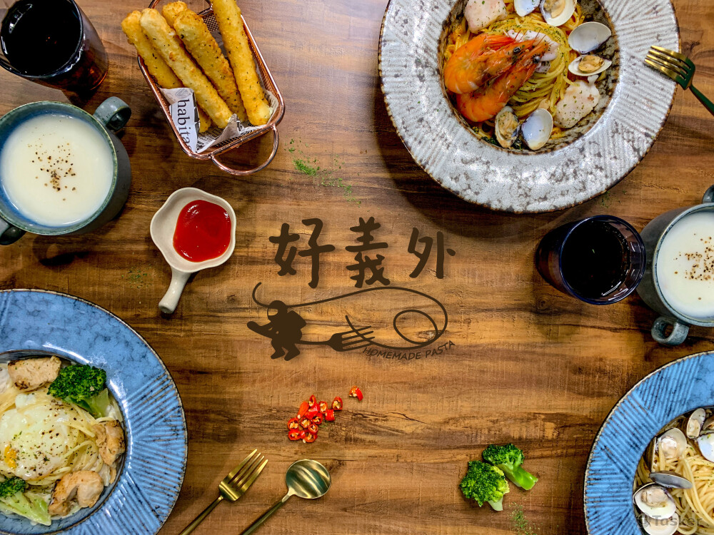 義大利麵店拍攝