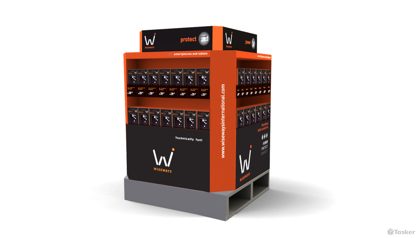 手機殼展示陳列設計