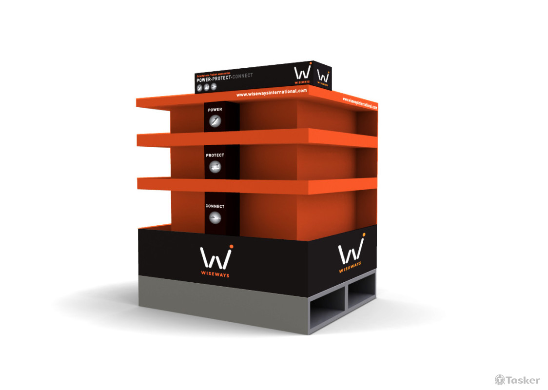 手機殼展示陳列設計