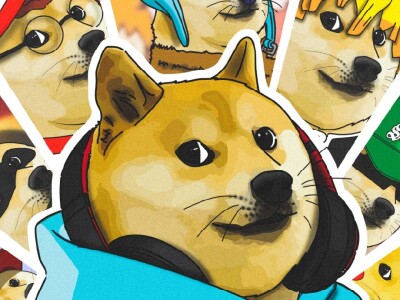 柴犬迷因插畫設計