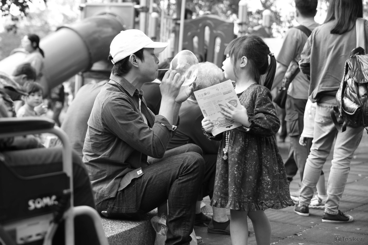 父親＋孩子＝童年