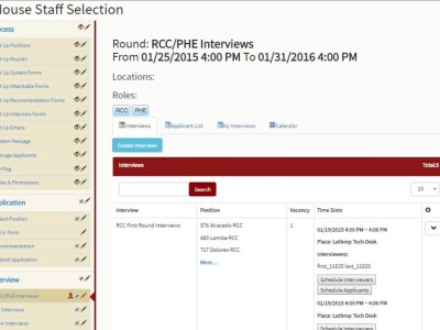 Standford 學生事務管理系統