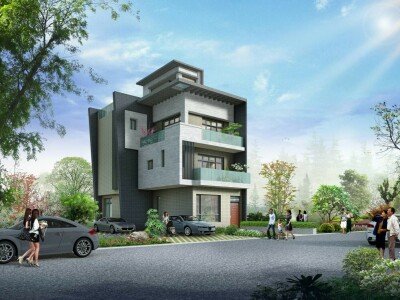 3D渲染-建築外觀