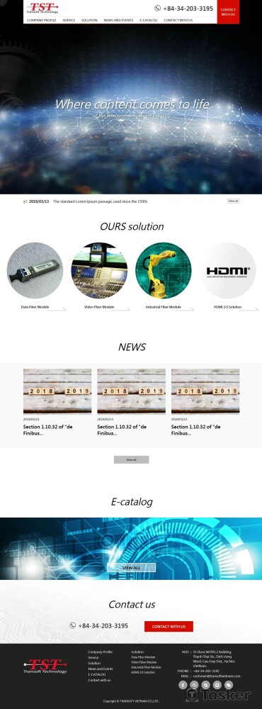 PHP laravel company intoduce