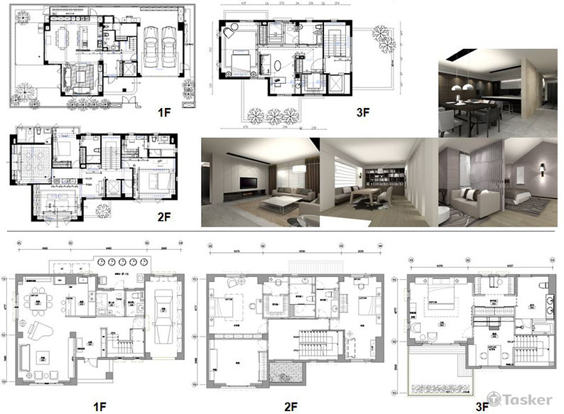 室內設計-透天別墅
