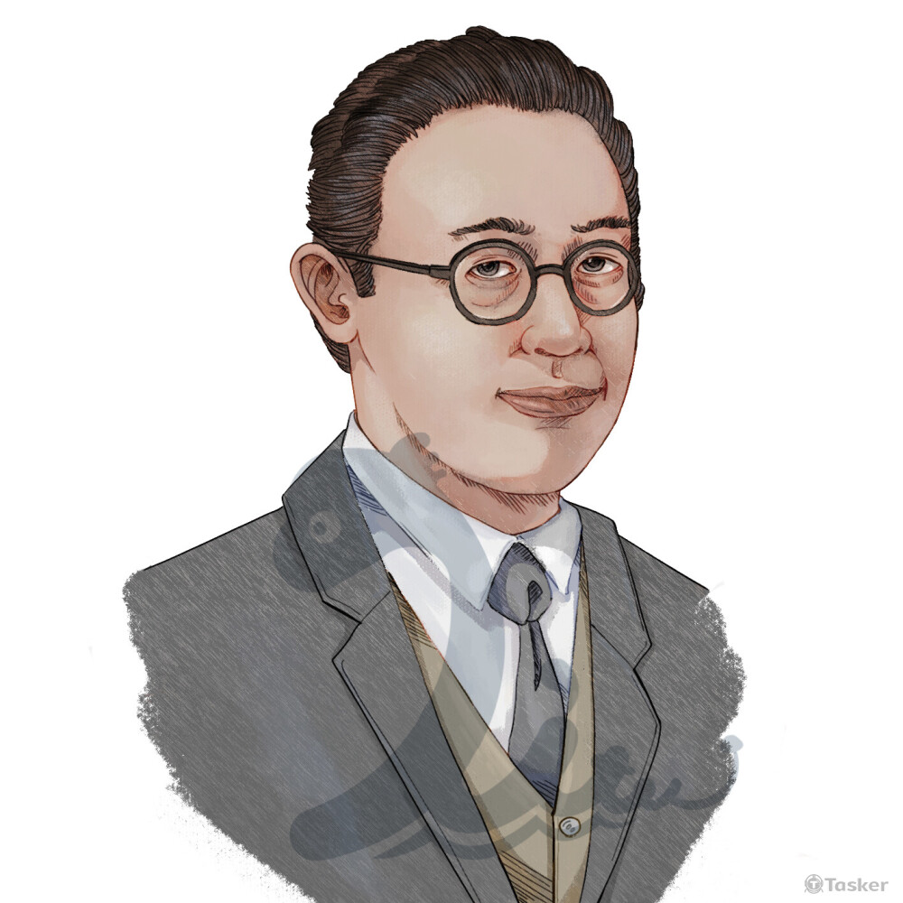 以古老照片重新繪製人像繪