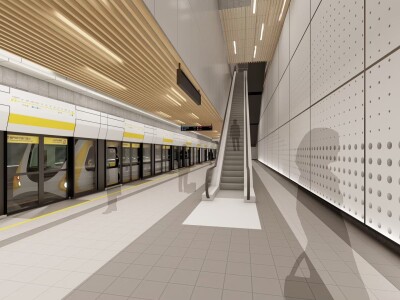 202302_捷運室內風貌設計(月台、穿堂、轉換層) 