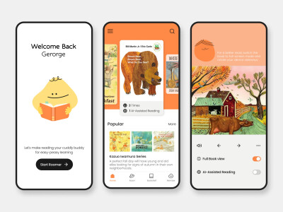 Roamer 漫遊者繪本閱讀器 | UI/UX