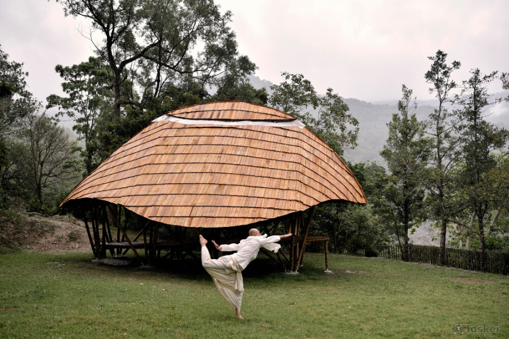 photo credit：臺灣竹會，攝影／汪德範、舞踏藝術家／胡嘉