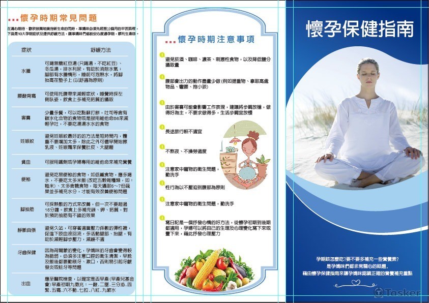 懷孕保健指南正面(競標作品)