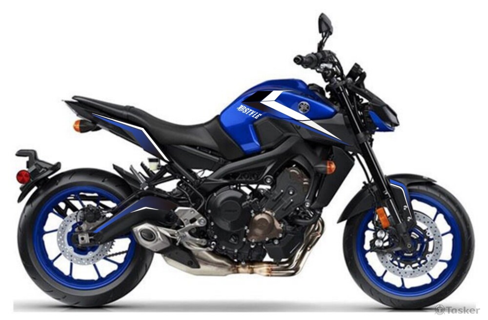 Yamaha-MT-09 彩繪