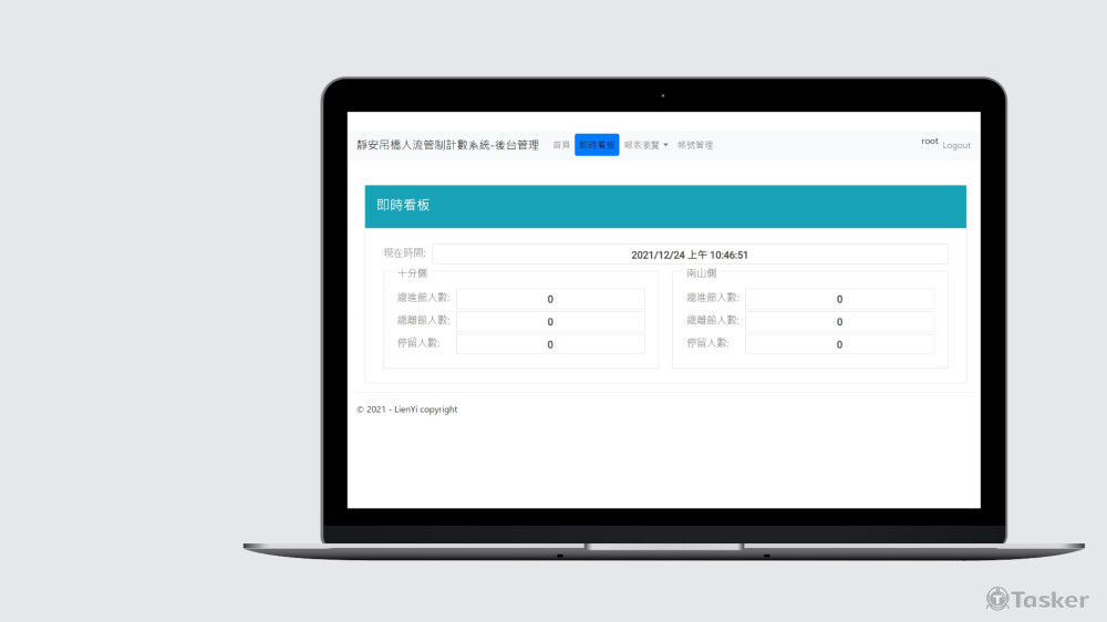 國家風景區吊橋人流管制系統開發