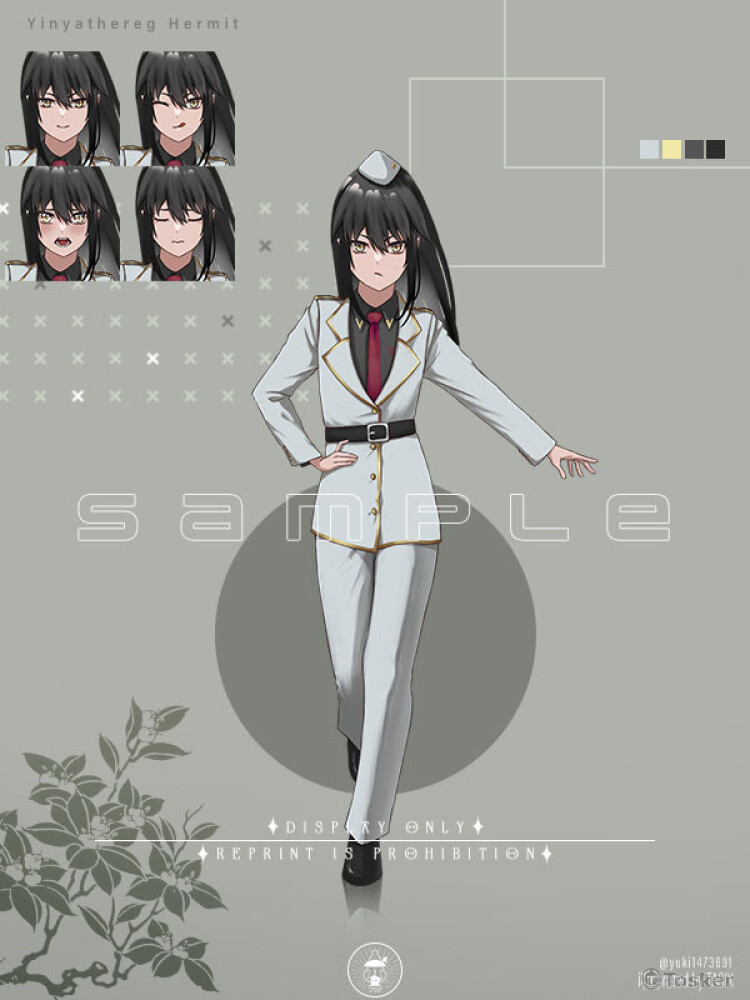 $4500(全身正比＋表情分差)